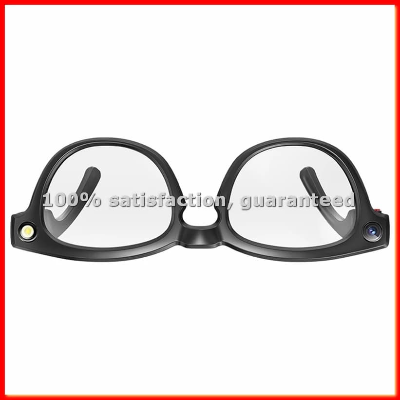 Intelligent AI glasses with Camera, Polarized Sunglasses with Integrated Camera, Video Recorder, Wireless BT Calls, Long Battery Life - A63M