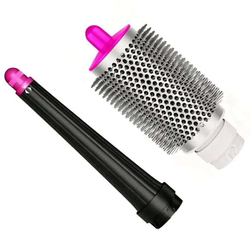 KEOL-Ferro Arricciacapelli Long with Conical Cylinders and Accessories Round Brush Great for Iron Harnesses Automatic Shark Flexstyle for Textured Waves
