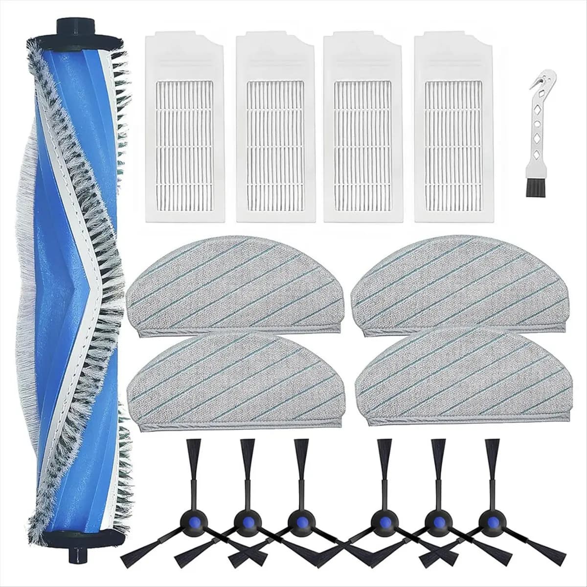 A63E NUOVO-Per N20 Plus, N20, N20 Robot Aspirapolvere Spazzola Laterale Principale Filtro Hepa Mop Panno Accessori