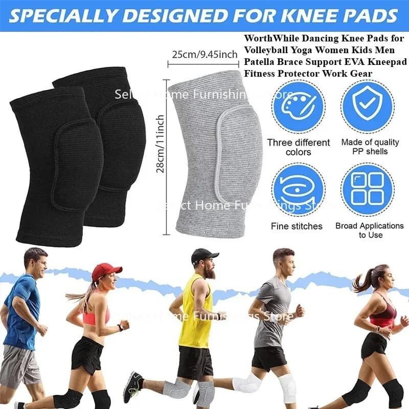 Suitable for volleyball, knee pads, yoga, ladies, children, men, knee brace, fitness protectors that is worth dancing with