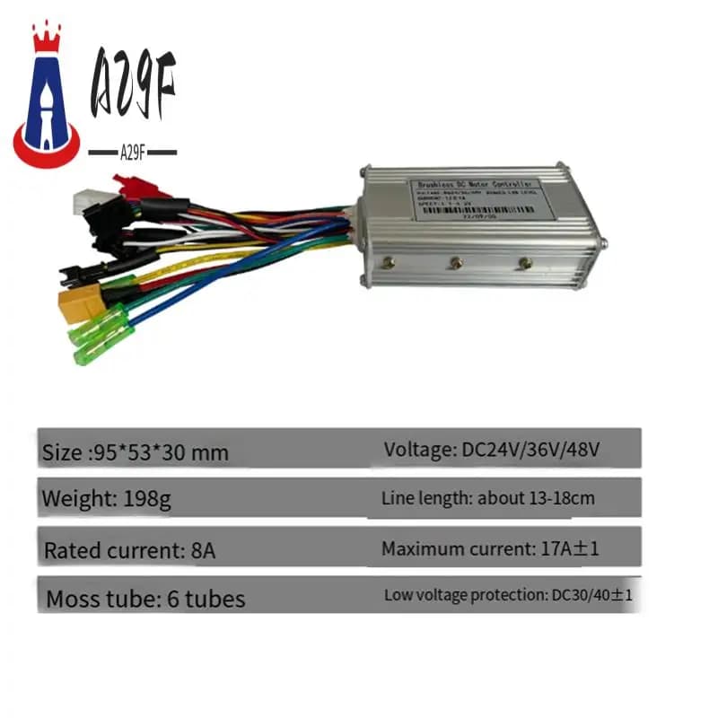 A29F-Ebike Kit Controller Bici Elettrica E Scooter Accessori Parte Motore Brushless Display LCD Pannello Schermo 24V 36V 48V