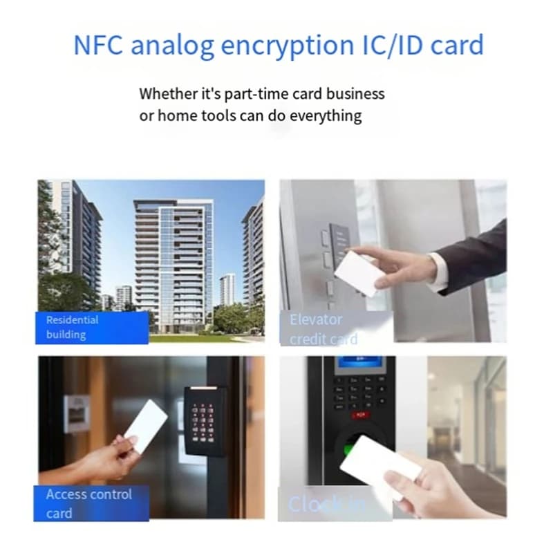 Lettore NFC Bluetooth Lettore di schede IC/ID. A prova di perdite. Scheda ascensore controllo accessi, Bluetooth 3 NFC PRO-A09I