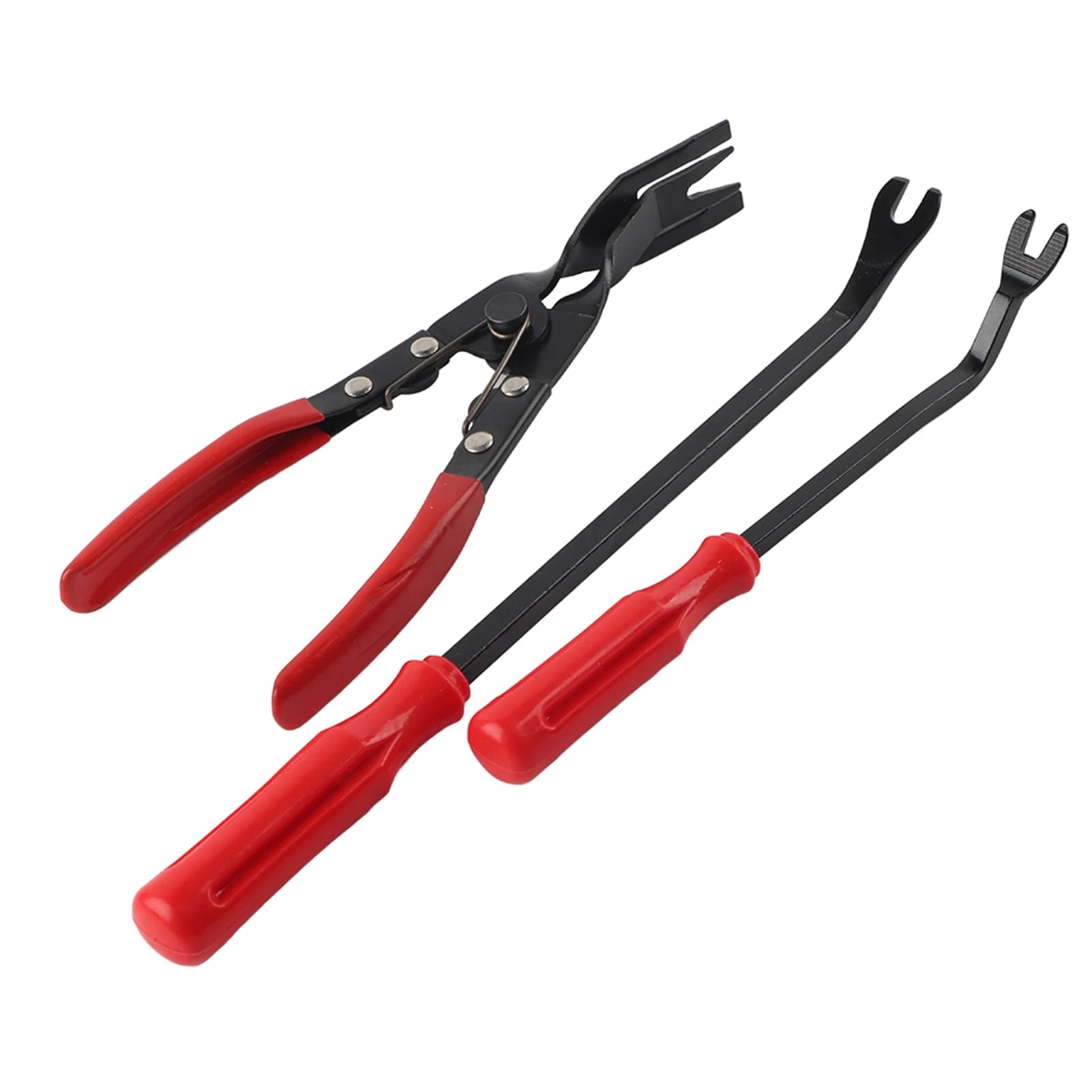 Kit di Attrezzi per Rimozione Rivetti e Clip di Rivestimento Portiere, Pinze e Leve per Pannelli
