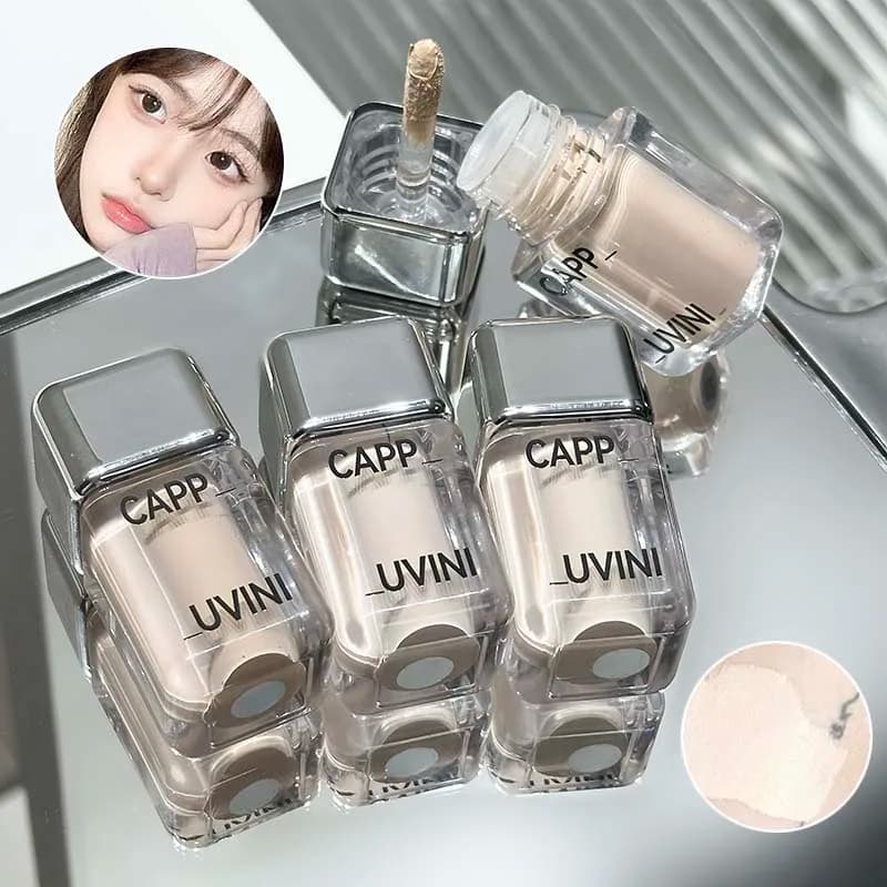 Cappuvini Crystal Ice Concealer Cream copre le occhiaie e le cicatrici da acne illumina il tono della pelle e i contorni per il trucco quotidiano