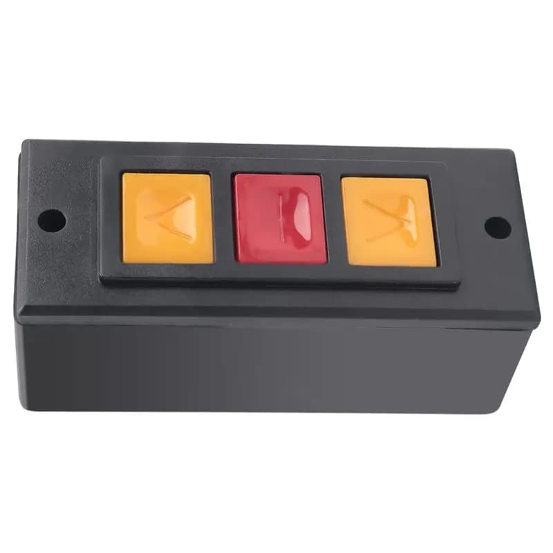 B63B-Garage Door Opener, Electric Door Roll Switch Lock Box, Surface Mounted Concealed Button Switch
