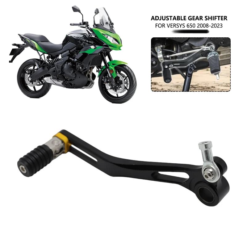 Per Kawasaki Versys650 Pieghevole Regolabile Gear Shifter Leva Del Pedale Del Cambio Versys 650 2008-2023 2021 2022 Accessori Moto