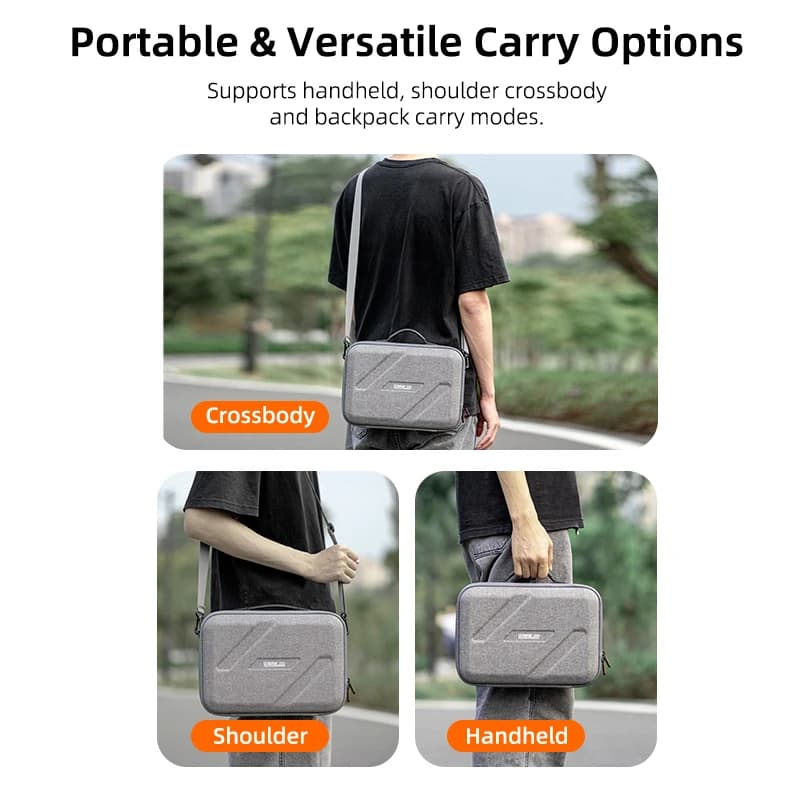 Borsa portatile in nylon con cintura per DJI Lito1 Fly More Combo, custodia per accessori drone, custodia per DJI RC-N3