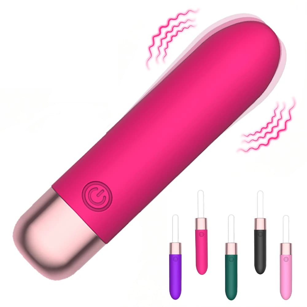 USB Charge 14-Speed Mini Bullet Vibrator Clitoris Stimulator G Spot Vagina Massage Adult Sex Toys for Women Gay Female Masturba