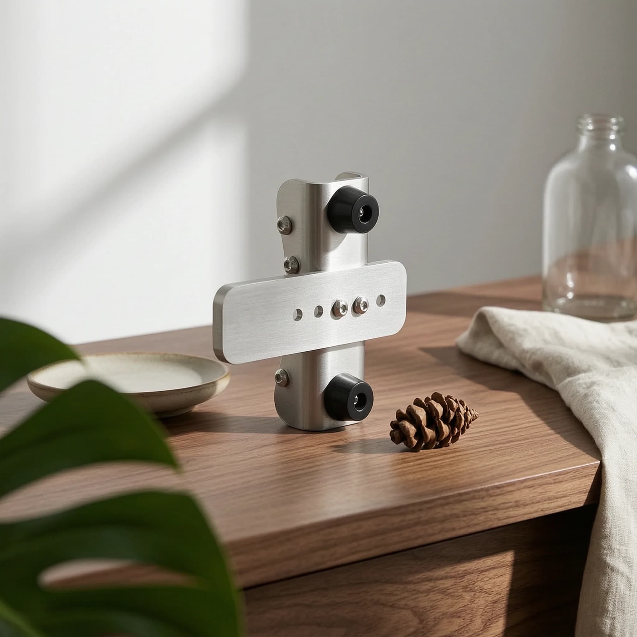 Dumbbell Holder with Roller Cradles Adjustable Dumbbell Holder Free Weight Rack Stable Hardware Space-Saving for Athletes