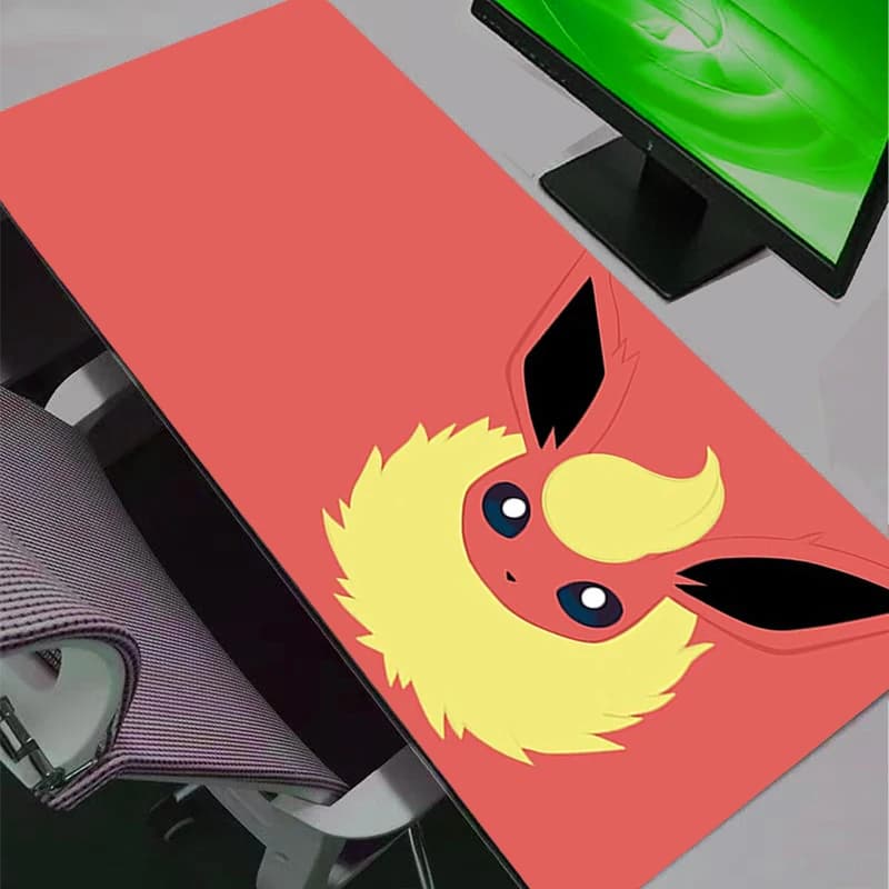 90x40 cm Mouse Pad Gamer Computer di grandi dimensioni Notebook Pc Mousepad Tappeto Tappeto Accessori da gioco Tastiera Pokemon Pikachu Tappetino da scrivania