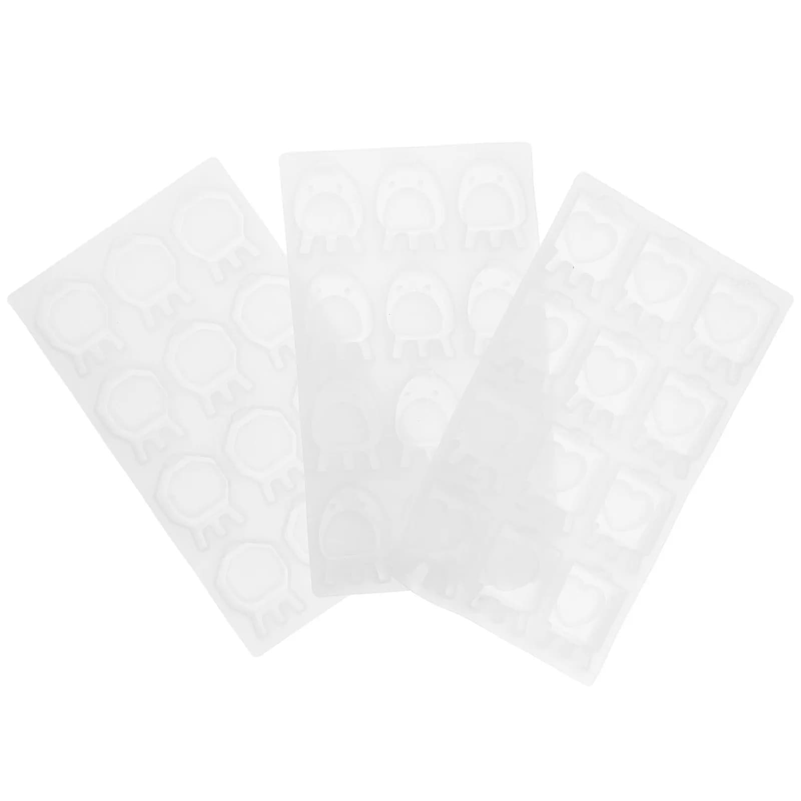 3Pcs Mini Picture Frame Silicone Mold for Resin Casting DIY Photo Holders Pendants Magnets Decor Epoxy Craft Kit Valentine's