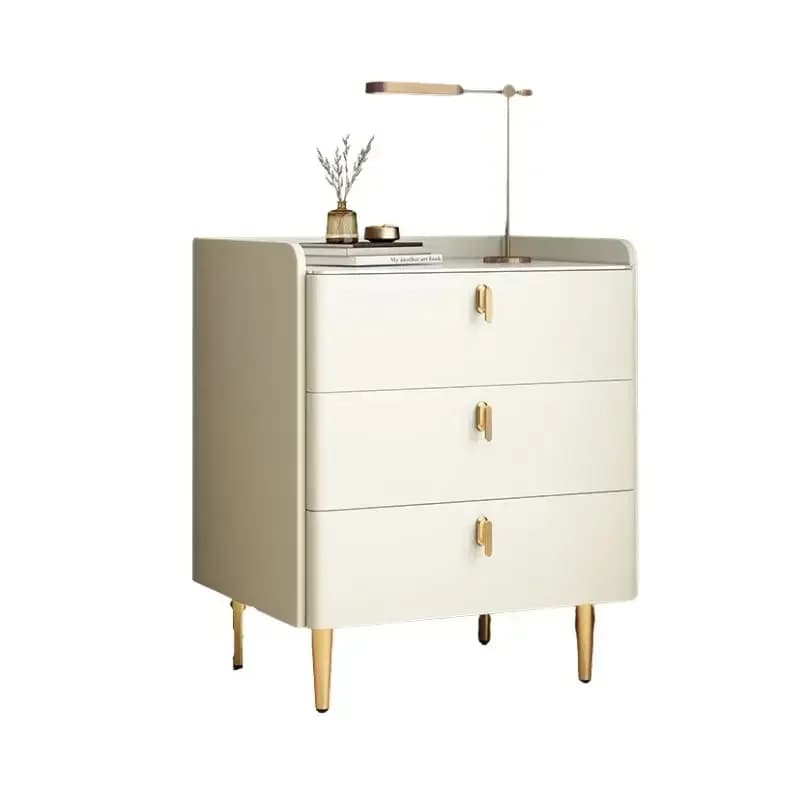 Cassetti nordici Design Comodino Gambe Conservazione estetica Comodino minimalista Armadi moderni e stretti Mobili De Chambre