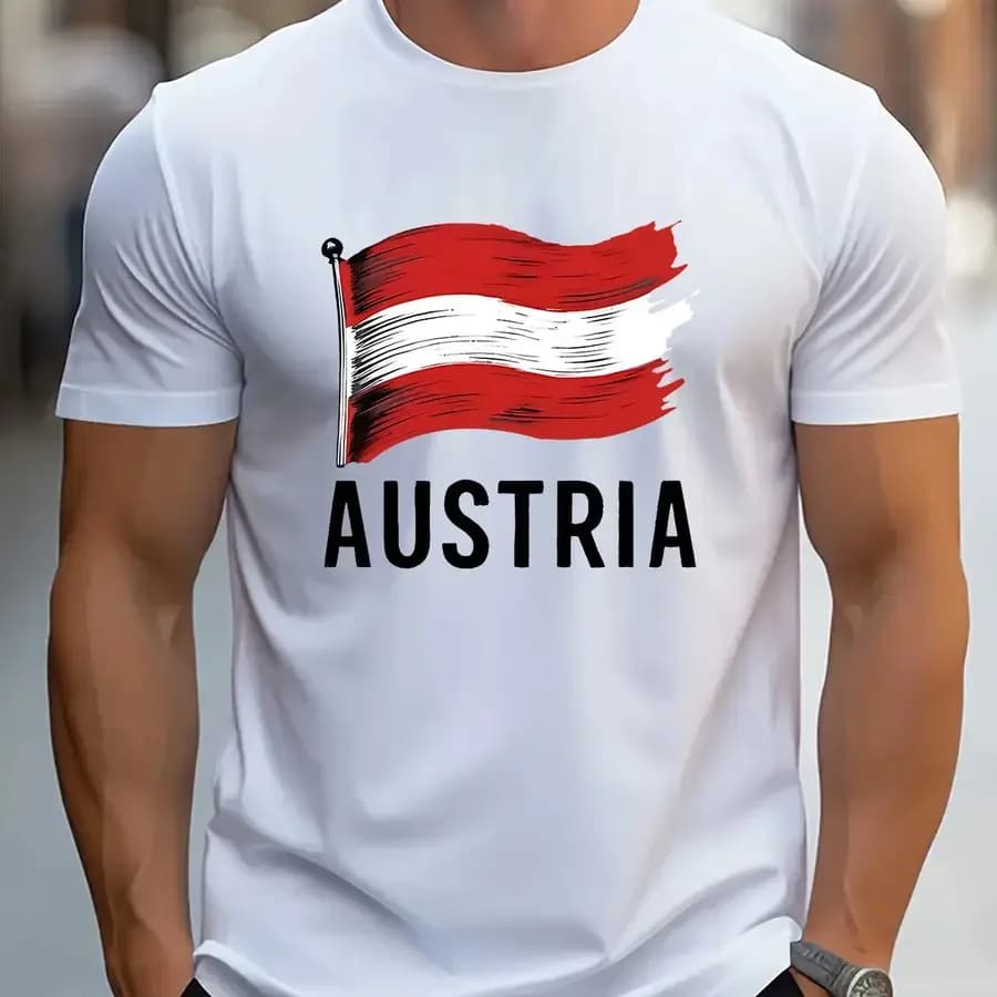 T-shirt da uomo a maniche corte con scollo rotondo, un top comodo e leggero, perfetto per l'estate