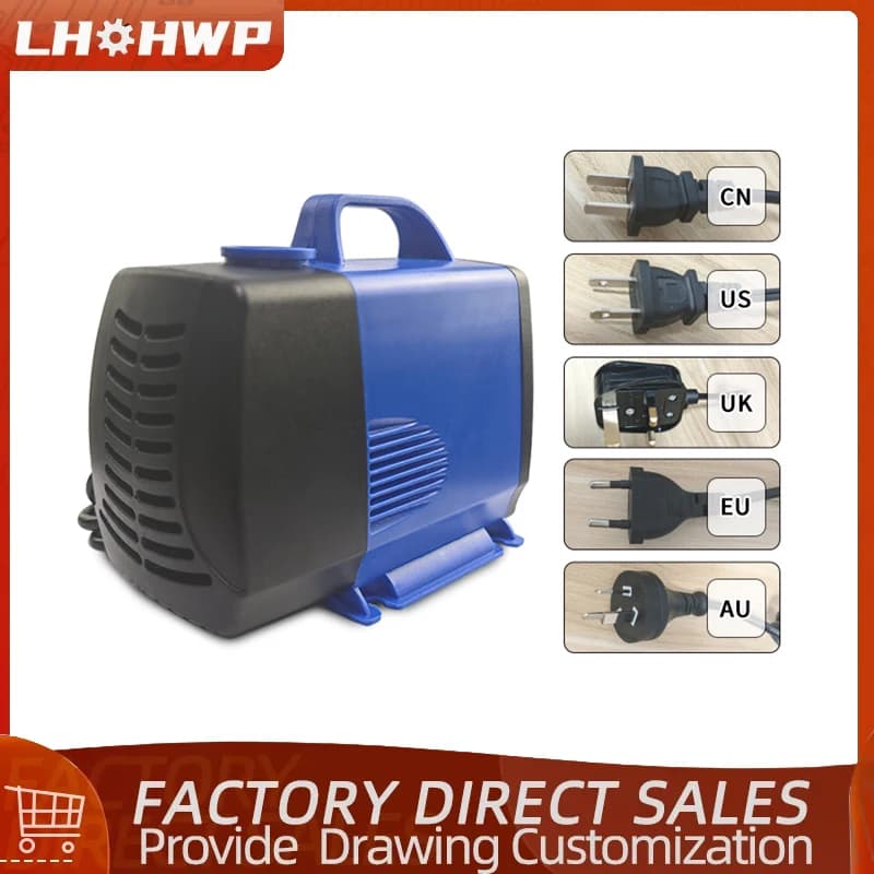 Pompa ad acqua sommergibile 80W 3.5M 3500L/H IPX8 220V Motore mandrino Strumento multifunzione Raffreddamento per macchina per incisione laser CNC