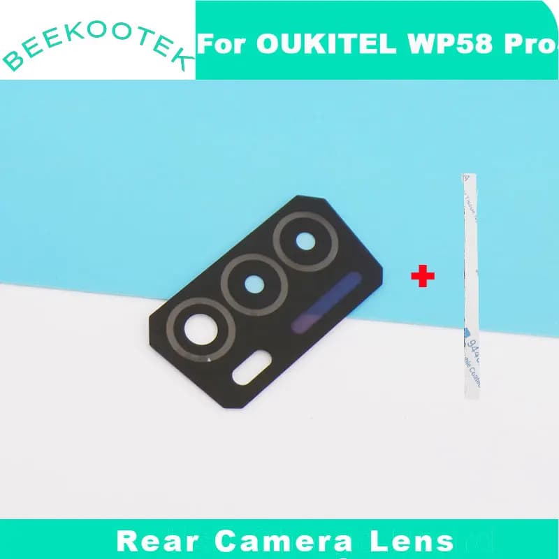 New Original OUKITEL WP58 Pro Rear Camera Lens Back Camera Lens Glass Cover For OUKITEL WP58 Pro Smart Phone