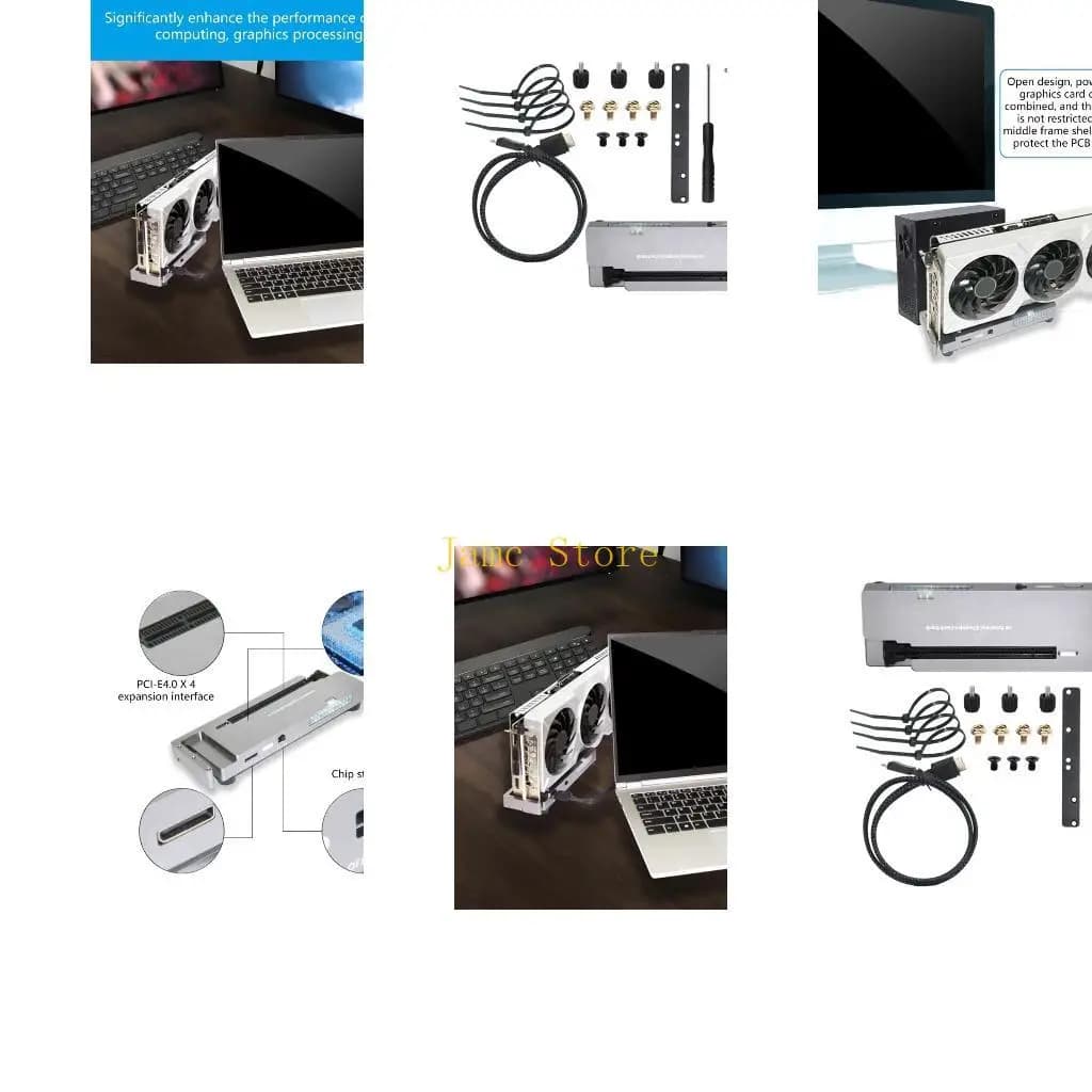 dock station GPU esterna efficiente OCU LINK LX0B da 40 Gbps supporta RTX3060 e GTX1060