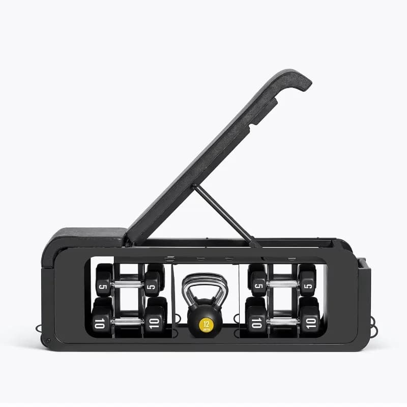 Kettlebell Dumbbell Stool Storage Composition Adjustable Weight Sports Weightlifting Fitness Training Table