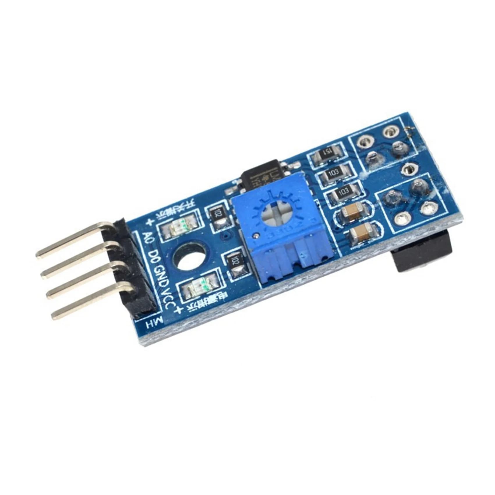 Y14A 60PCS Reflective Infrared Sensor Module TCRT5000 Photoelectric Switch to Barrier IR for Arduino Smart Car Robot