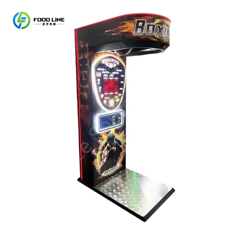 Electronic Training Coin Arcade Boxing Machine, with Boxing and Boxing Function, Customizable for Entertainment Centres