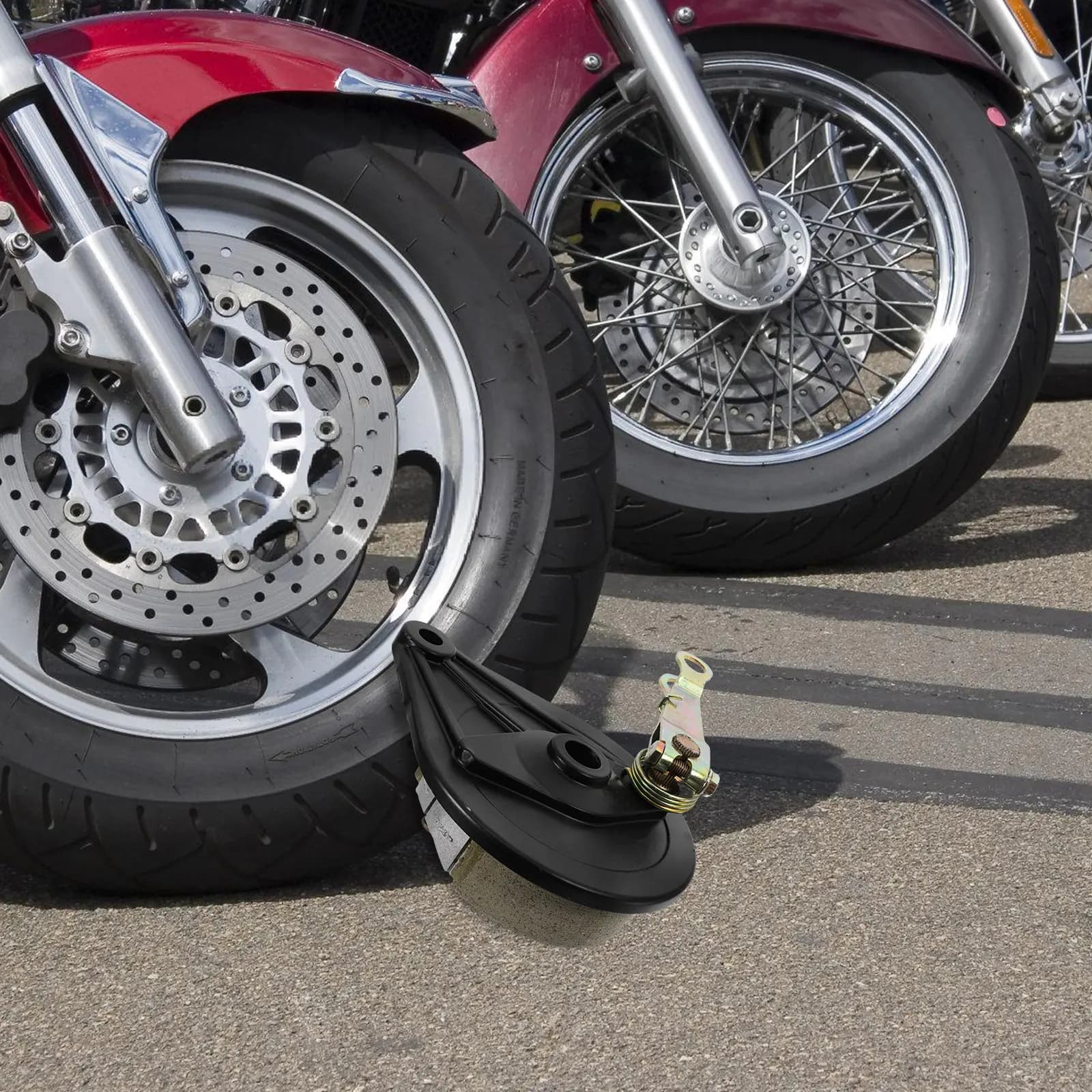 Kit Freno a Tamburo Posteriore per Moto Elettrica, 16 Fori, Pastiglie Rinforzate Resistenti all'Usura, Accessorio per Mini Moto