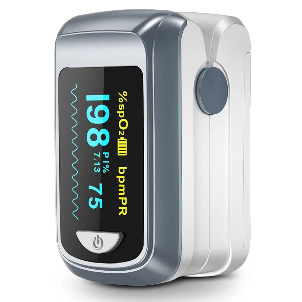 HealthTree finger pulse oximeter Saturometer oximeter heart rate oxygen in blood oximeter Display OLED child adult Saturometer