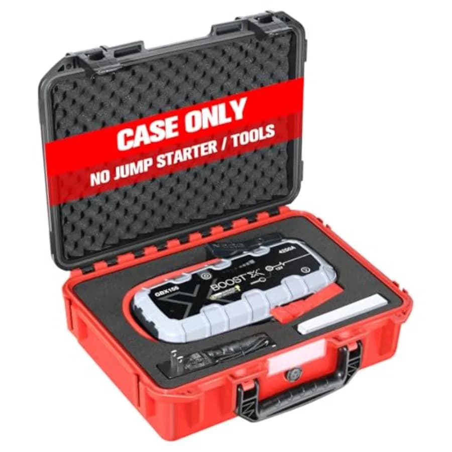 Custodia per NOCO Boost X GBX155 GB150 - Scatola Protettiva Rigida Impermeabile per Avviatore di Emergenza UltraSafe 4250A/3000A - Custodia per Trasporto e Conservazione