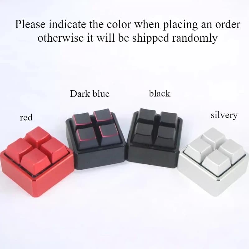 CNC Anodized Keycaps High-light Edge Key Caps Mini Mechanical Keyboard Keycap Suitable for Gaming Scenarios/gifting/personal Use