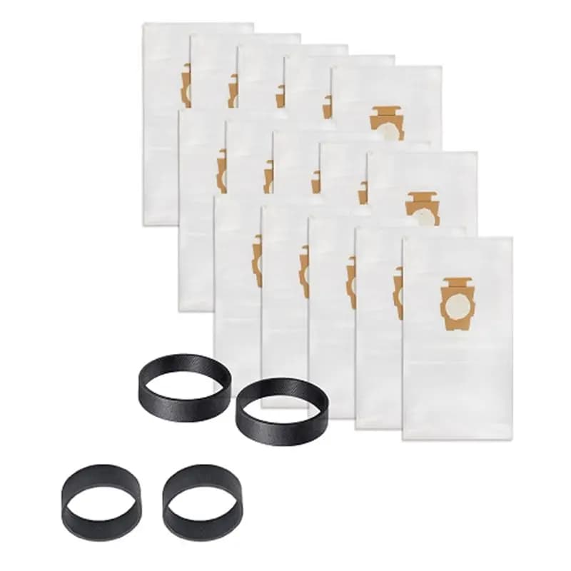 Sacchetti per aspirapolvere N10R-15Pack, sacchetto per la polvere 204814 per sacchetti per aspirapolvere 205811 stile F, 204811, 204814, per tutte le generazioni G+4B