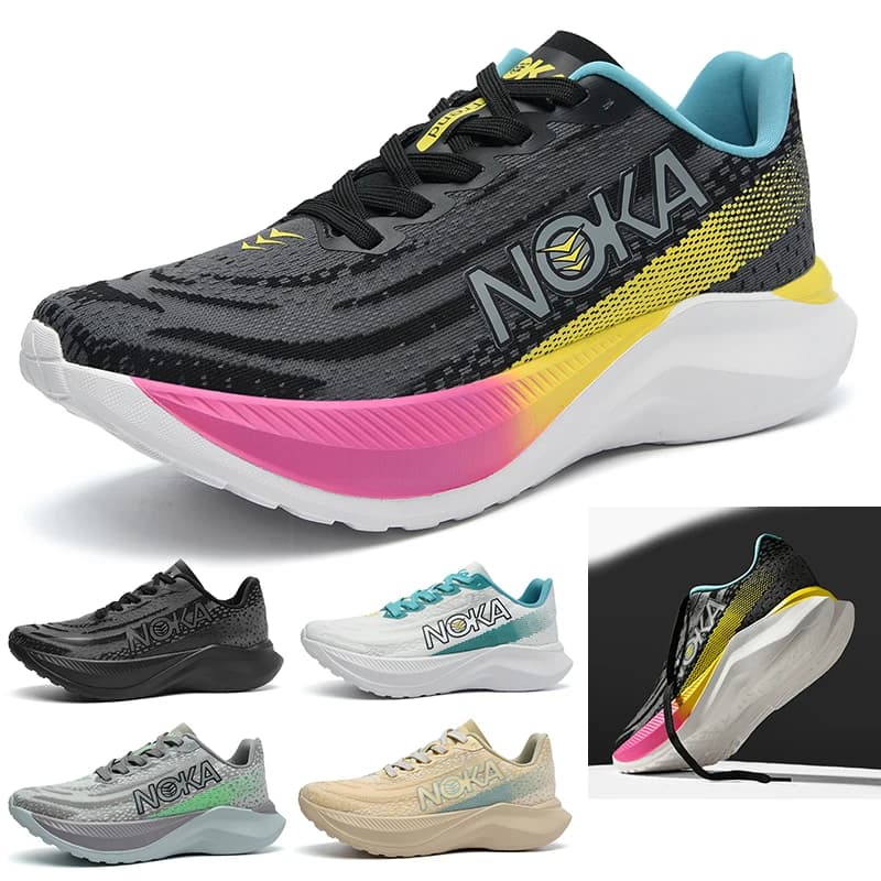Scarpe da corsa per uomo/donna, scarpe da tennis sportive estive traspiranti, sneakers casual unisex ultraleggere, scarpe da ginnastica antiscivolo