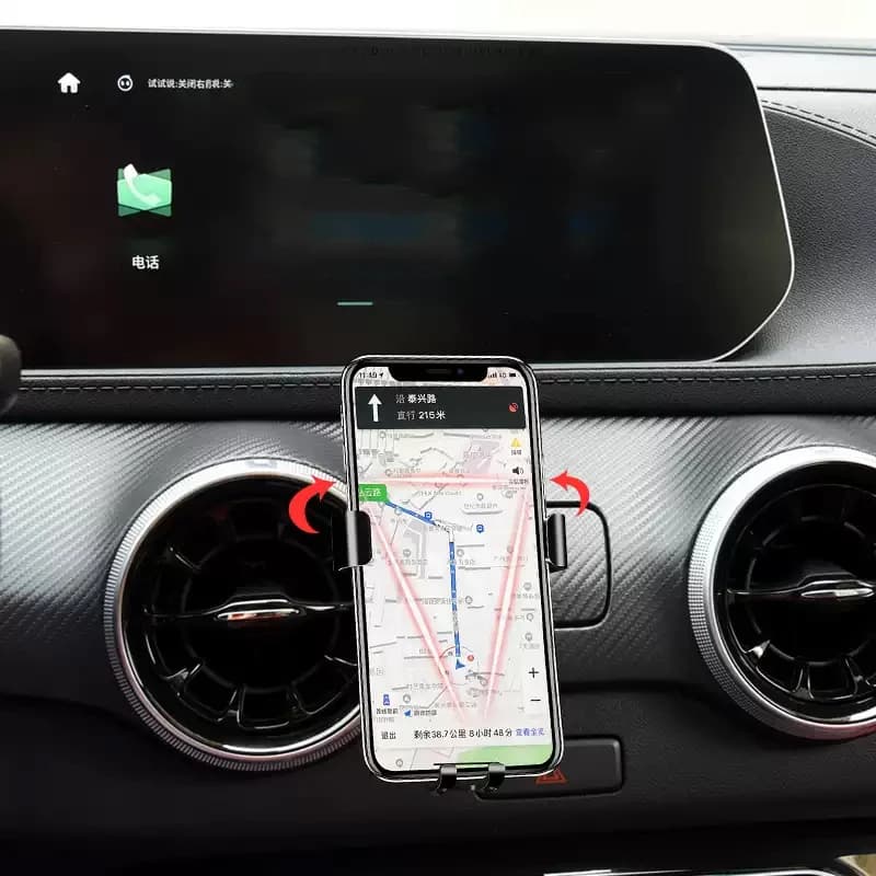 Supporto per schermo GPS auto per DONGFENG EVOLUTE i-SKY T5 EVO EVO6 FORTHING S7 V9 2022-2026 - Supporto telefono speciale per auto modificato