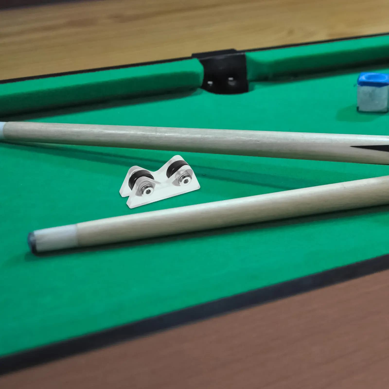 Set di 4 Verificatori di Raddrizzatura per Stecche da Biliardo, Design Stabile a Ruota Ferris, Rilevamento ad Alta Precisione, Strumento di Calibrazione per Stecche da Snooker