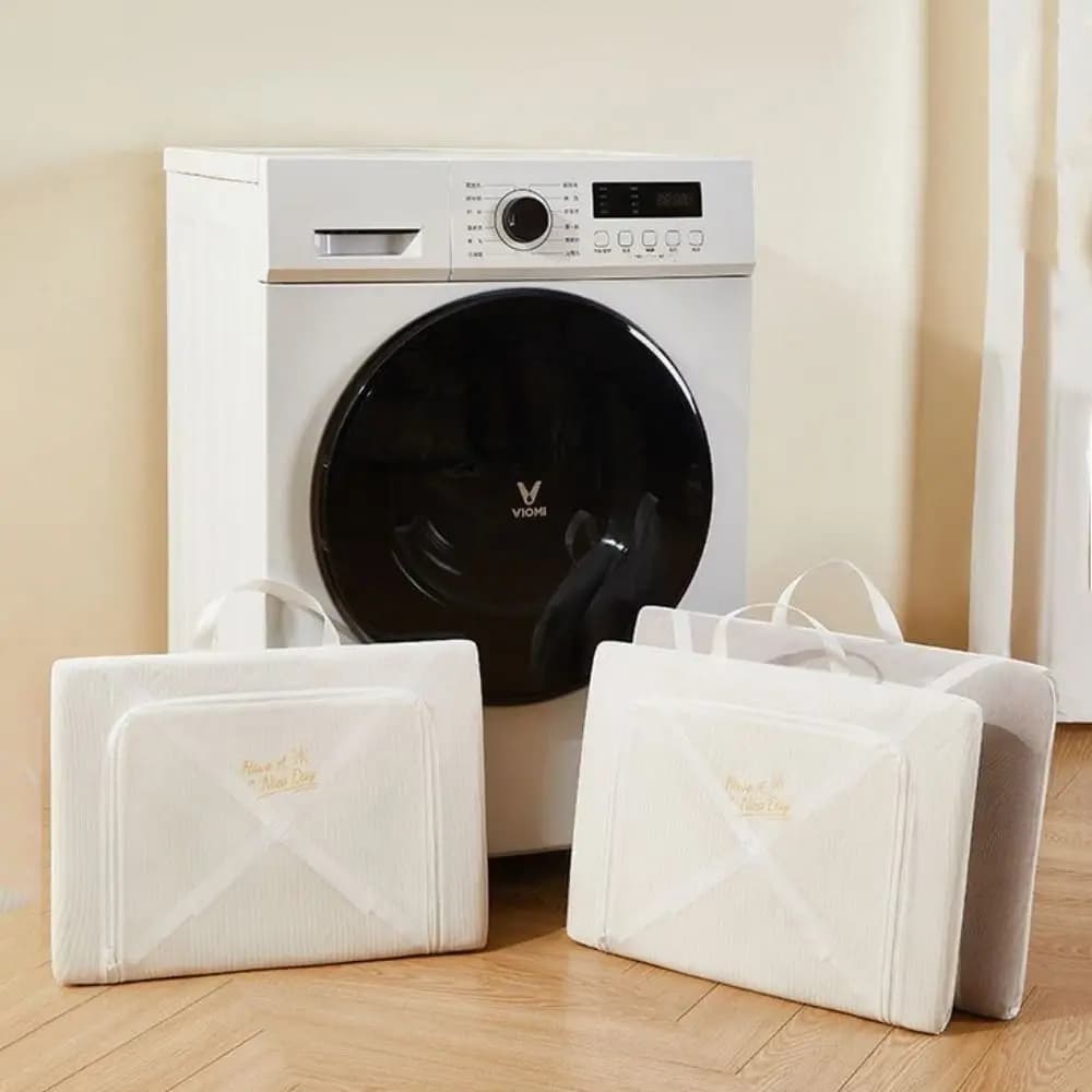 Lavage bag Fine net sweaters with Hinge, Anti-Deformation, for Knitting, Cubic shape with Handle