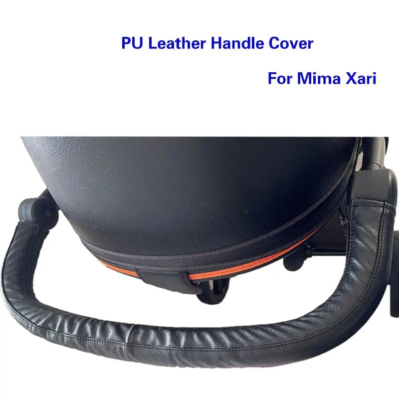 1 pz passeggino in pelle Pu maniglia copertura per Mima Xari passeggino carrozzina paraurti protettivo bracciolo copre accessori per il carrello