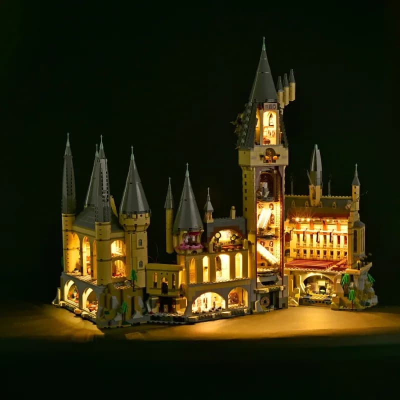 Kit luce LED senza mattoni per il castello di Hogwarts 71043