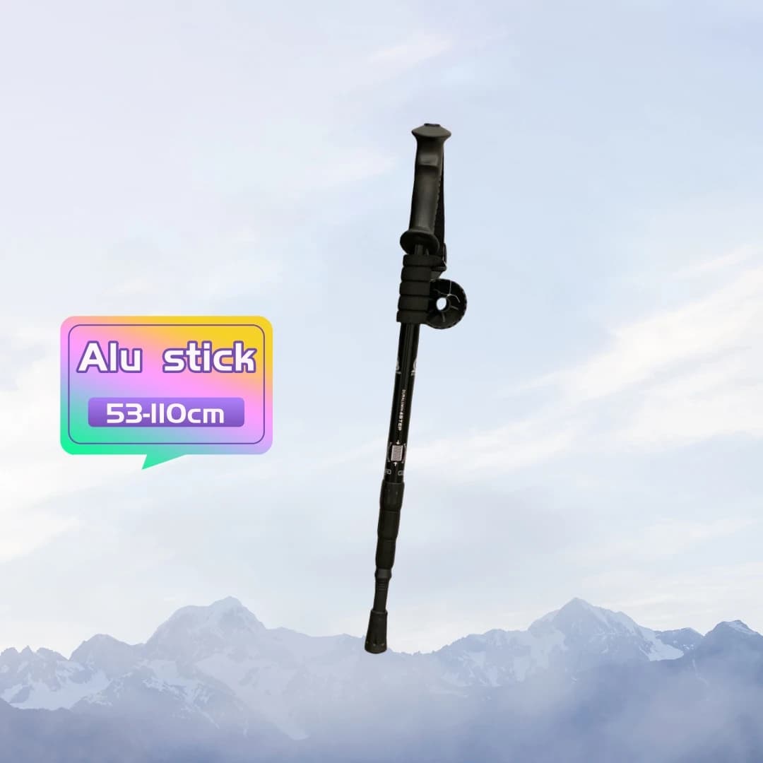 Bastone da passeggio telescopico bastone retrattile retrattile da 110cm bastone da Trekking espandibile bastone da Trekking bastoncini accessori da arrampicata