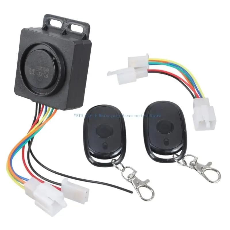 L5BC Allarme telecomando senza fili Allarme bici elettrica/triciclo Sistema allarme antifurto universale Allarme scooter