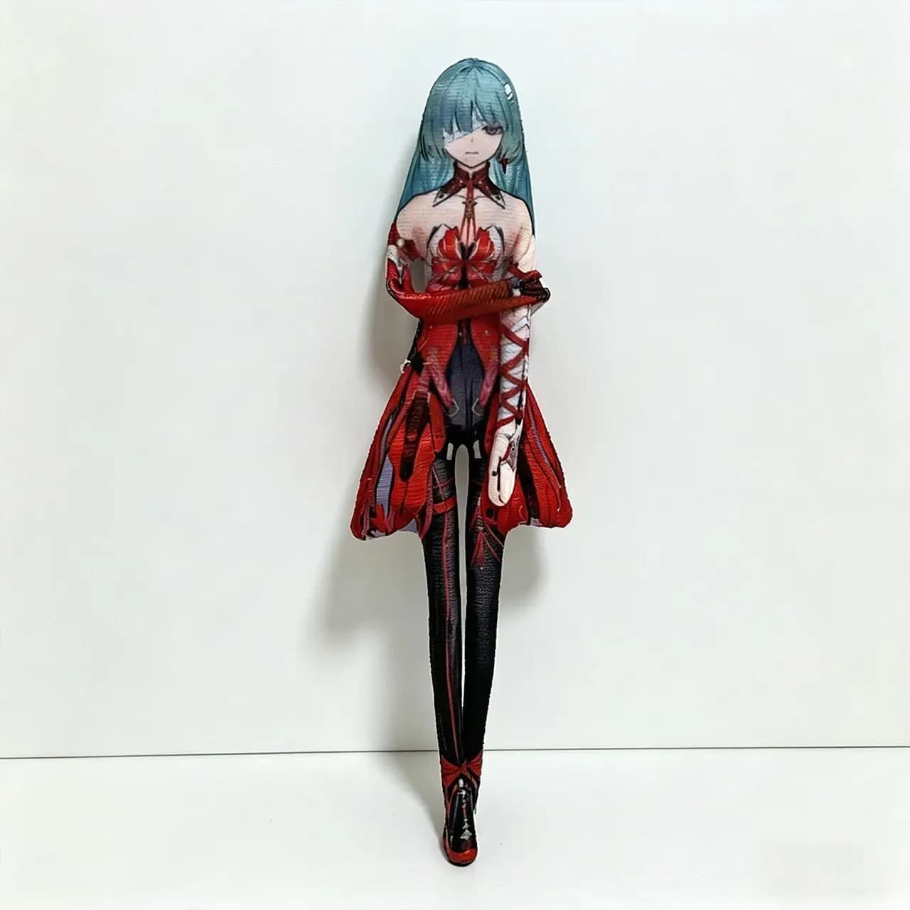 28cm Wuthering Waves Phrolova Mouse-shaped Dry Doll with Skeleton and Wire Hands and Feet Abstract and Funny Doll Full Character