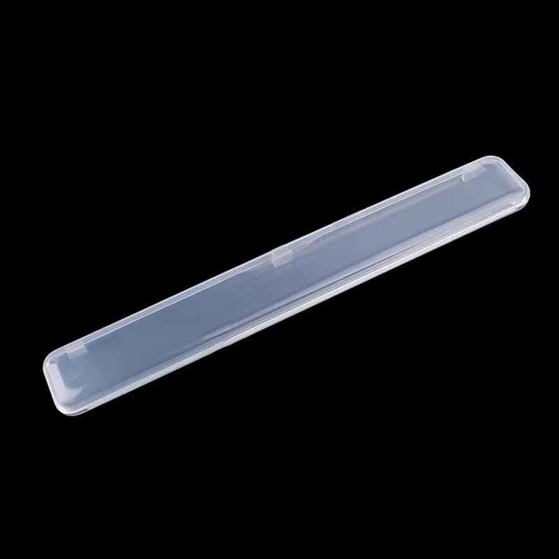 1 pcs disposable transparent storage box nail file accessory and organizer for cotton batuffoli - transparent plastic storage solution for beauty