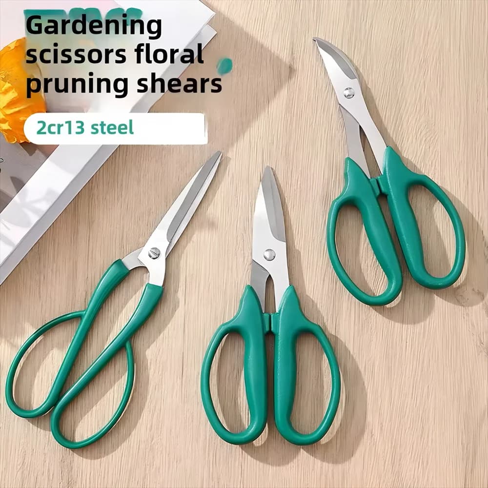 1/3 pieces, gardening shears scissors for branches of scissors for branches of stainless steel flowers shop scissors garden scissors pruning tool