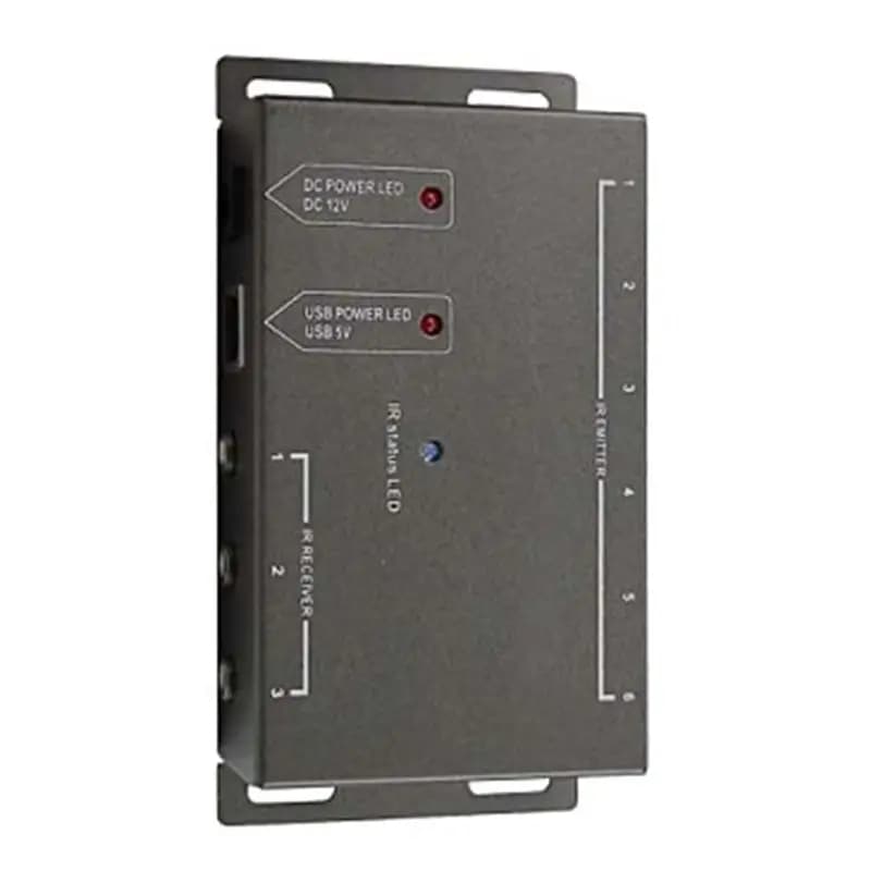 A31T IR Infrared Remote Control Repeater Extender Kit 6 Emitters 1 Receiver EU Plug