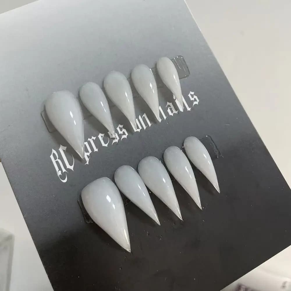 10 pieces of handmade finished nail art with dragon armor, eagle and cat claw, print on fake nails, quick diy construction, complete nail tips