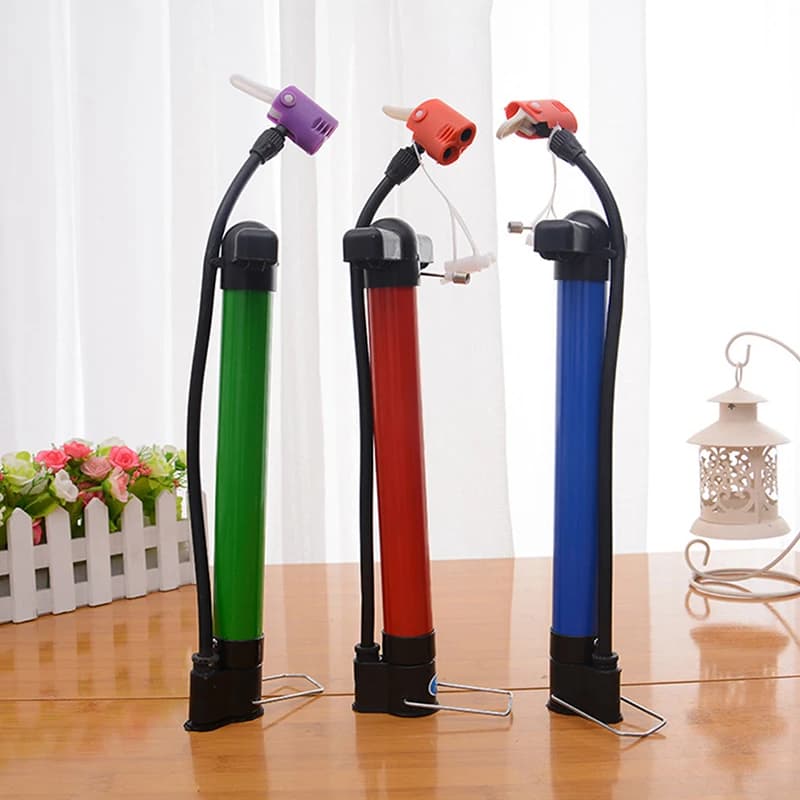 1 pz pompa da bicicletta portatile a mano mini gonfiatore ad alta pressione ciclismo per calcio basket accessori bici