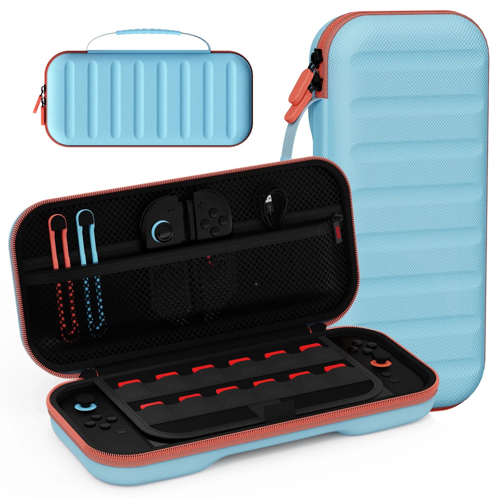 Custodia da trasporto portatile compatibile con NS Switch 2 (2025), borsa rigida da viaggio per console e accessori
