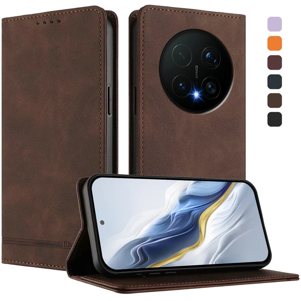 Magic8 Pro 5G 2025 Custodia Flip per Huawei Honor Magic 8 Pro RFID Portafoglio in pelle magnetica Fonda Honor Magic7 Pro 6 5 Lite Cover