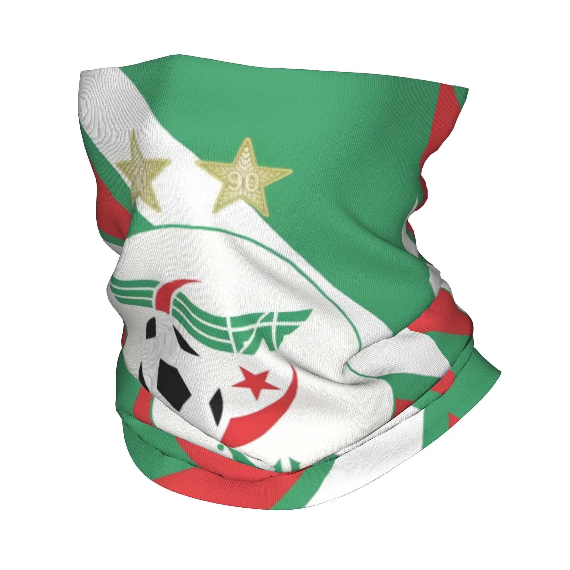 Bandana Algeria, Scaldacollo, Sciarpa per il Viso, Maschera per Ciclismo ed Escursionismo, Unisex per Adulti, Invernale