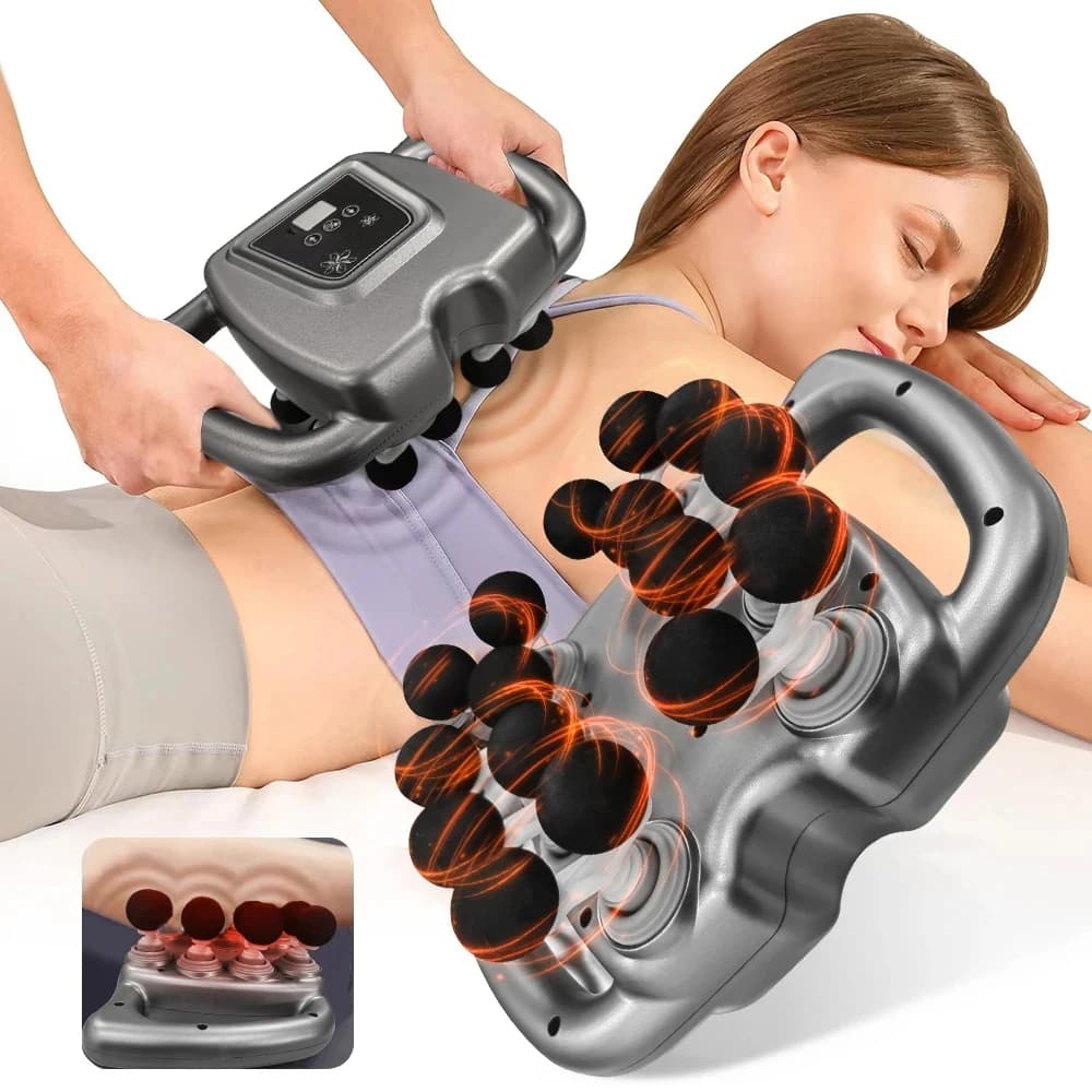 Pistola for band Muscle Massage Gun Sixteen Professional muscle massage machine for neck, shoulder, high frequency waist
