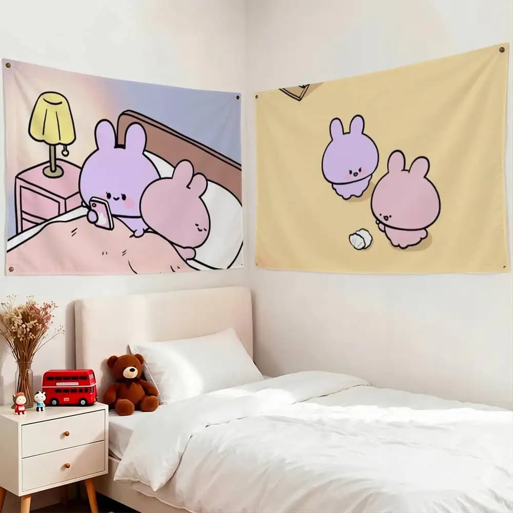 Comedy cartoon Rugrats Flags Wall Hanging Tapestry Outdoor Garage Room Decorative flag Background Blanket