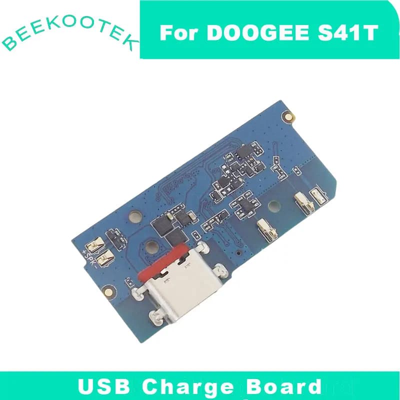 Nuovo Originale DOOGEE S41T S41 max S41 Plus Scheda USB Dock Porta di Ricarica Scheda Microfono Per DOOGEE S41T Smart Phone