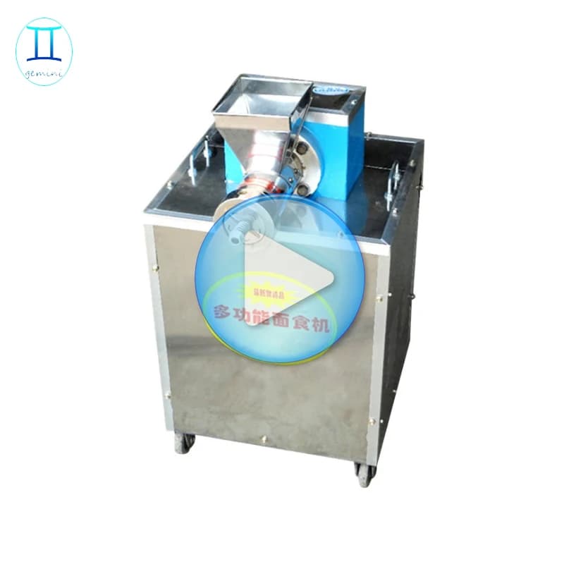 Macchina per la produzione di pasta multifunzione di vendita calda / Macchina per la produzione di pasta elettrica Shell / Estrusore per pasta per spaghetti