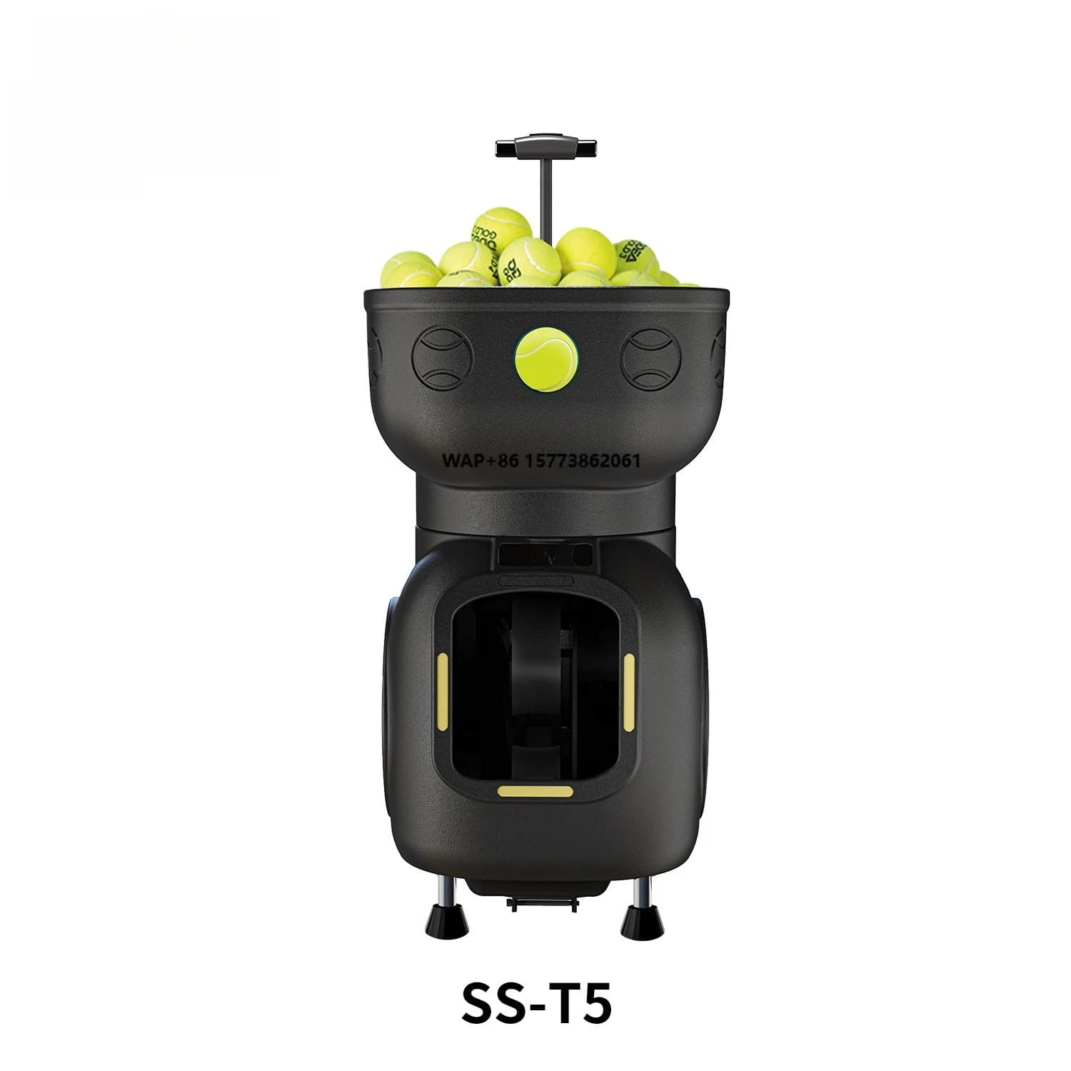 Smart Phone Control Tennis Feeder Tennis Launcher Machine Tennis Ball Shooter Machine T5